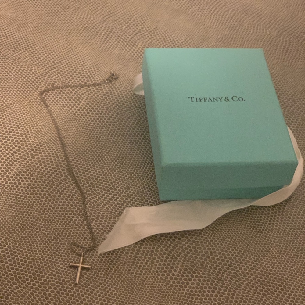 Tiffany & co cross necklace